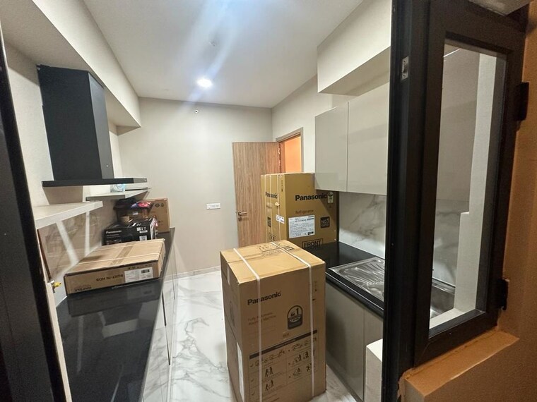 Kitchen, m3m-skywalk 2 Bedroom 1682 Sq.Ft. Apartment In Sector 74 Gurgaon 9931736