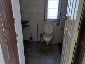 Bathroom in 3 BHK Apartment at Mirchandani Palms, Rahatani – for Rent