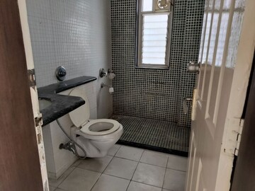 Bathroom in 3 BHK Apartment at Mirchandani Palms, Rahatani – for Rent