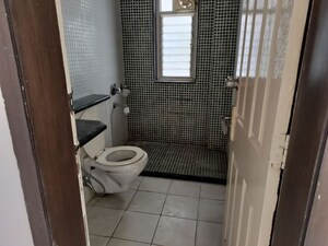 Bathroom in 3 BHK Apartment at Mirchandani Palms, Rahatani – for Rent