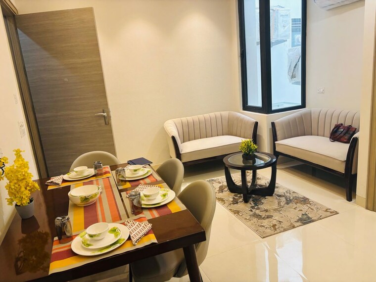 Master Bedroom, signature-global-the-millennia 2 Bedroom 900 Sq.Ft. Apartment In Sector 37d Gurgaon 9931779