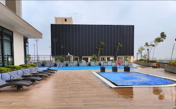 Swimming Pool in Studio Apartment at M3M Skywalk, Sector 74 – for Rent