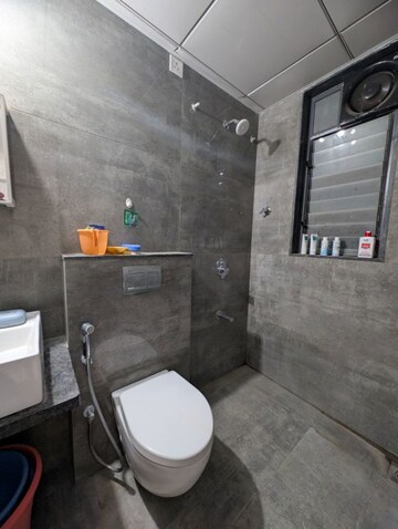 Bathroom in 2 BHK Apartment at Achalare Olympia, Baner – for Rent