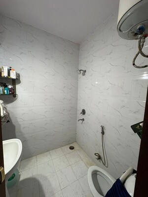 Bathroom in 5 BHK Apartment at Anand Lok – for Rent