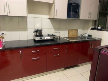 Kitchen in 3 BHK Apartment at Unitech Uniworld Gardens 2, Sector 47 – for Rent