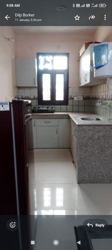 Kitchen in 2 BHK Builder Floor at Relaxo Apartment, Sector 46 – for Rent
