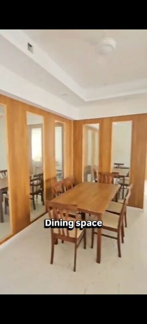 Living Room in 3 BHK Apartment at Lodha Bel Air, Jogeshwari West – for Rent