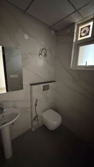 Bathroom in 3.5 BHK Apartment at Maya Green Lotus Utsav, International Airport Road – for Rent