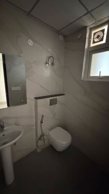 Bathroom in 3.5 BHK Apartment at Maya Green Lotus Utsav, International Airport Road – for Rent