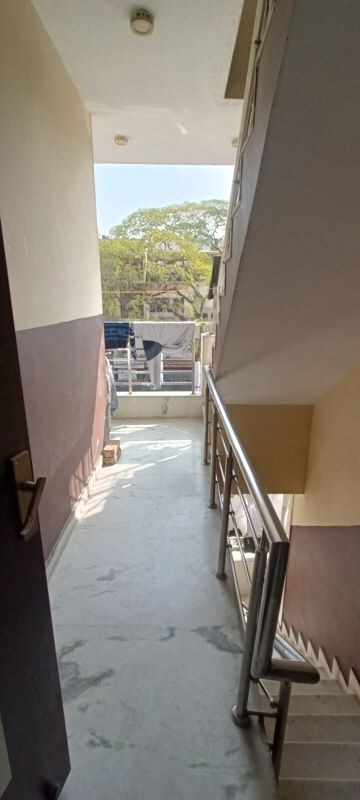 Balcony in 1 BHK Builder Floor at Rohini Sector 8 – for Rent