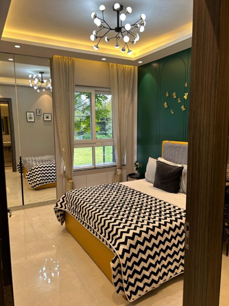 Bedroom, nyati-esteban 3 Bedroom 1638 Sq.Ft. Apartment In Undri Pune 9931876