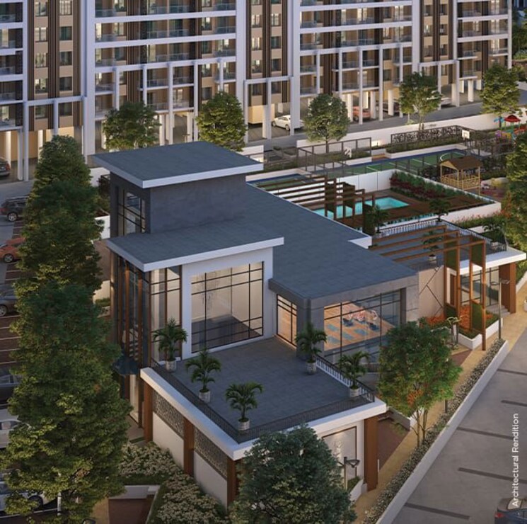 Balcony, nyati-esteban 3 Bedroom 1638 Sq.Ft. Apartment In Undri Pune 9931876