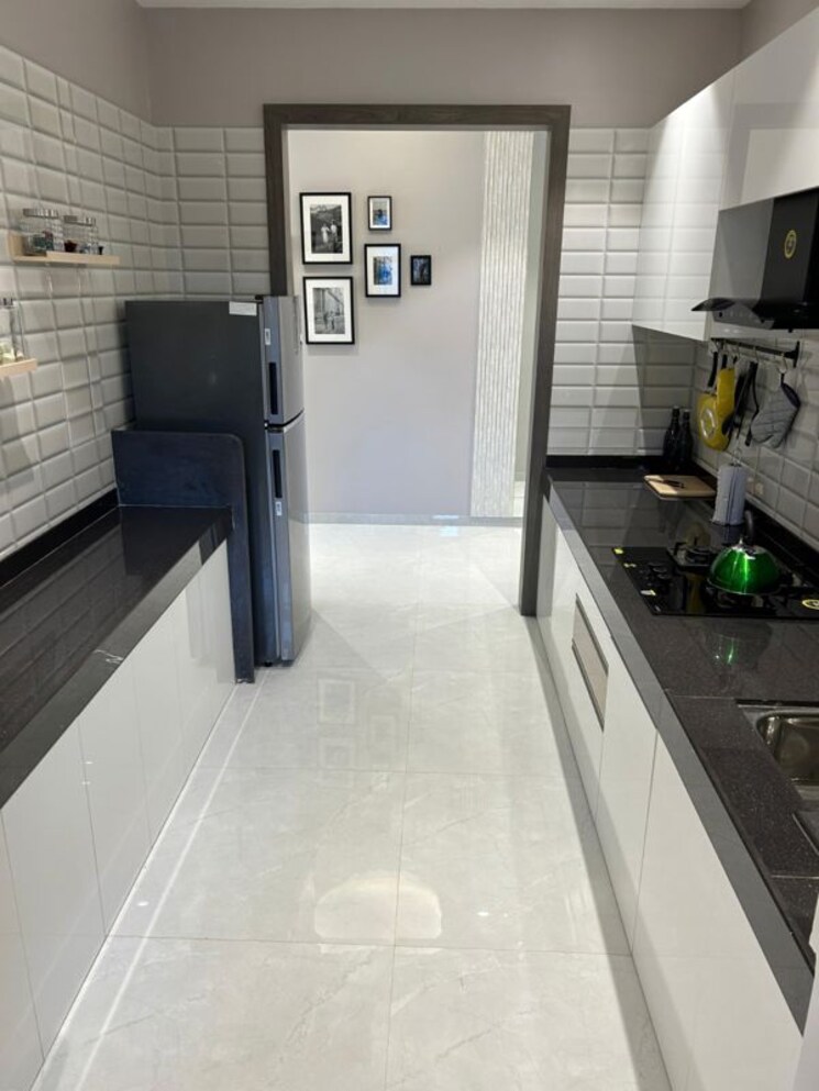 Kitchen, nyati-esteban 3 Bedroom 1638 Sq.Ft. Apartment In Undri Pune 9931876