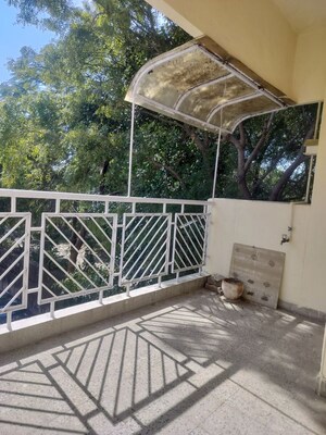 Balcony in 2 BHK Apartment at Vasant Kunj – for Rent