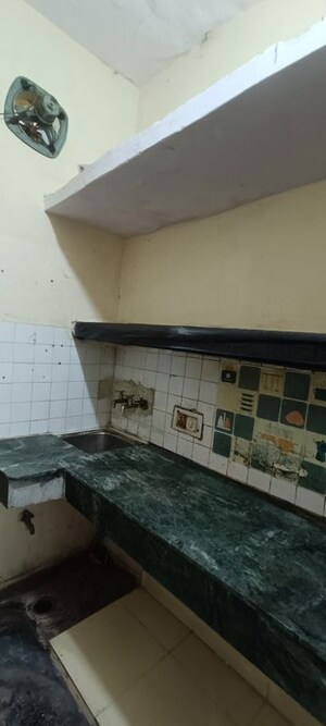 Kitchen in 1 BHK Builder Floor at Rohini Sector 3 – for Rent