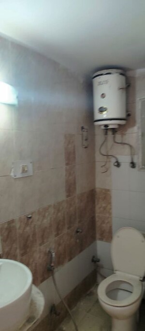 Bathroom in 3 BHK Apartment at Vasant Kunj – for Rent