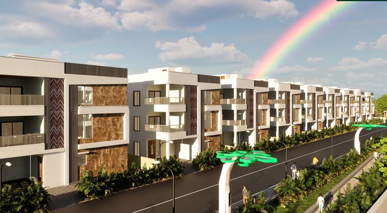 Exterior View, rameshwar banda 4 Bedroom 3372 Sq.Ft. Villa In Rameshwar Banda Hyderabad 9924461