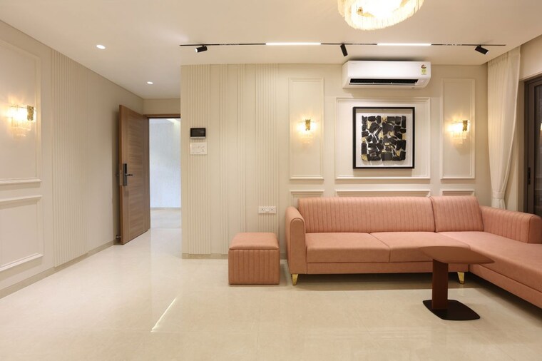 Living Room, vishal-eastern-front 2.5 Bedroom 980 Sq.Ft. Apartment In Mundhwa Pune 9931956