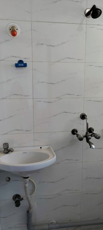 Bathroom in 1 RK Apartment at Thane West – for Sale