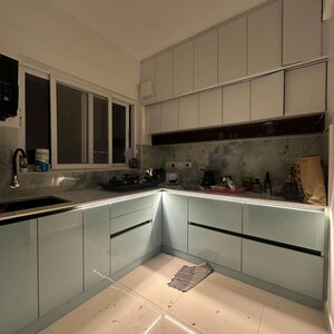 Kitchen in 2 BHK Apartment at Ahad Serenity, Rayasandra – for Rent