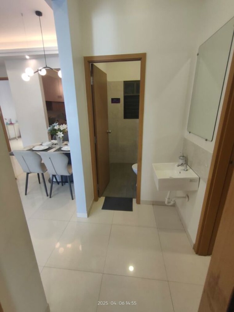 Bathroom, kumar-primeview 2 Bedroom 695 Sq.Ft. Apartment In Hadapsar Pune 9931983