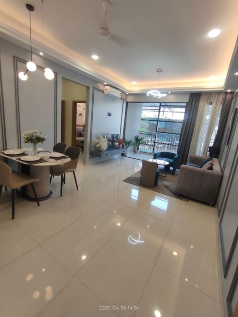 Living Room, kumar-primeview 2 Bedroom 695 Sq.Ft. Apartment In Hadapsar Pune 9931983
