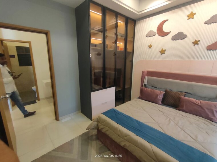 Bedroom, kumar-primeview 2 Bedroom 695 Sq.Ft. Apartment In Hadapsar Pune 9931983