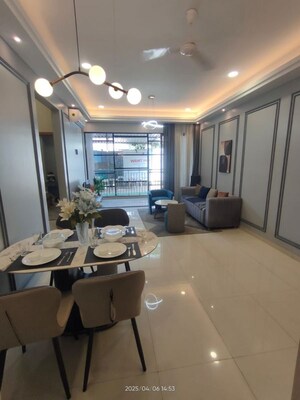 Living Room in 2 BHK Apartment at Kumar Primeview, Hadapsar – for Sale