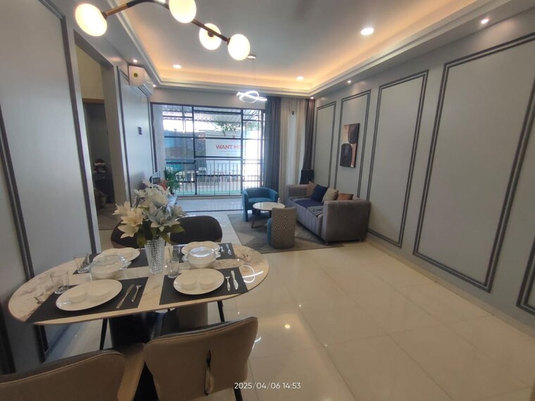 Living Room, kumar-primeview 2 Bedroom 695 Sq.Ft. Apartment In Hadapsar Pune 9931983