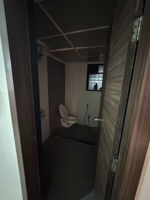 Bathroom in 2 BHK Apartment at Goel Ganga Hill Mist Garden, Kondhwa – for Rent