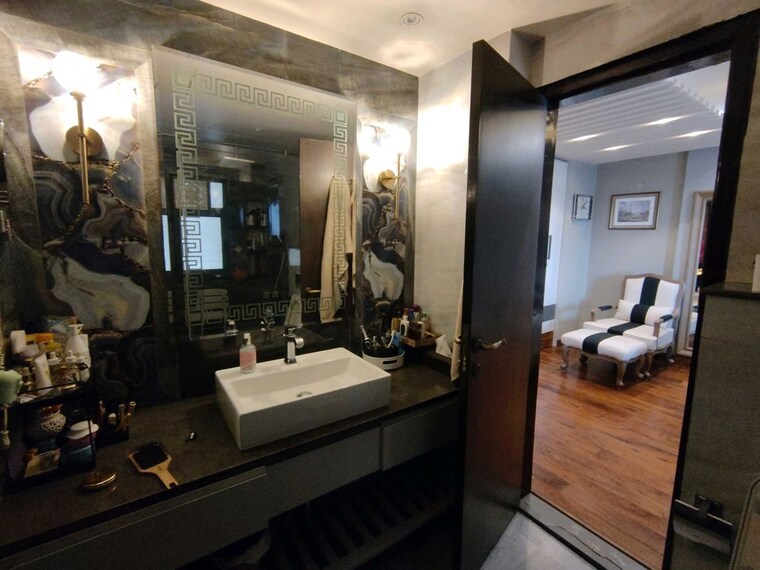 Living Room, tata-raheja-raisina-residency 4 Bedroom 3829 Sq.Ft. Apartment In Sector 59 Gurgaon 9931966