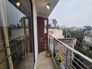 Balcony in 3 BHK Builder Floor at Green Park Extension – for Rent
