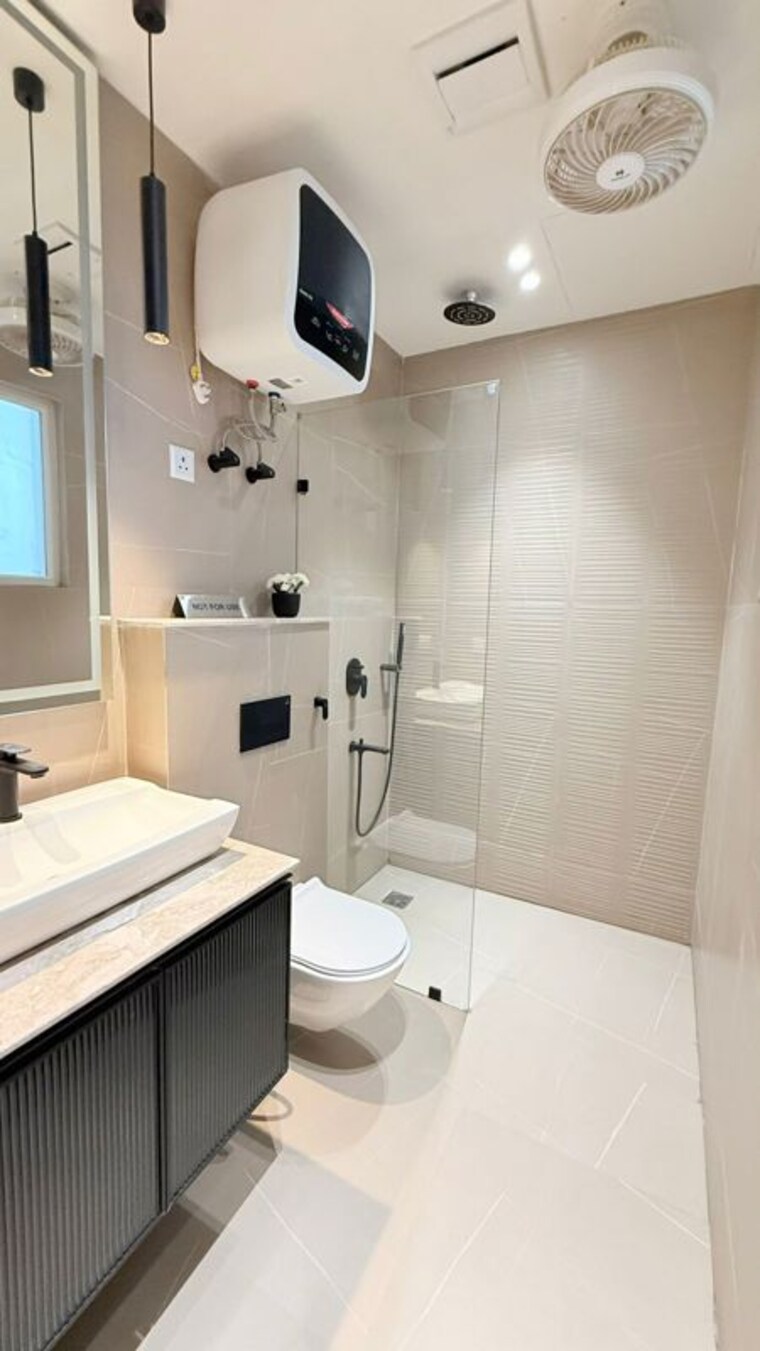 Bathroom, bptp-green-oaks 3.5 Bedroom 1620 Sq.Ft. Builder Floor In Sector 70a Gurgaon 9856874