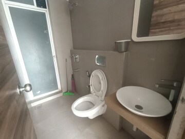 Bathroom in 2 BHK Apartment at Akshar Alvario, Seawoods – for Rent
