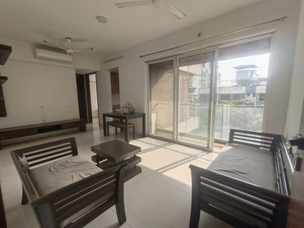 2 BHK + Study Room Apartment For Rent in Akshar Alvario