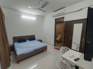 Bedroom in 2 BHK Apartment at Akshar Alvario, Seawoods – for Rent