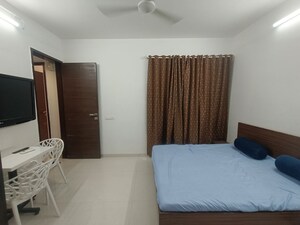 Bedroom in 2 BHK Apartment at Akshar Alvario, Seawoods – for Rent