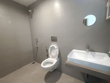 Bathroom in 2 BHK Apartment at Akshar Alvario, Seawoods – for Rent