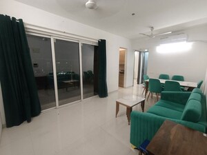 Living Room in 2 BHK Apartment at Akshar Alvario, Seawoods – for Rent