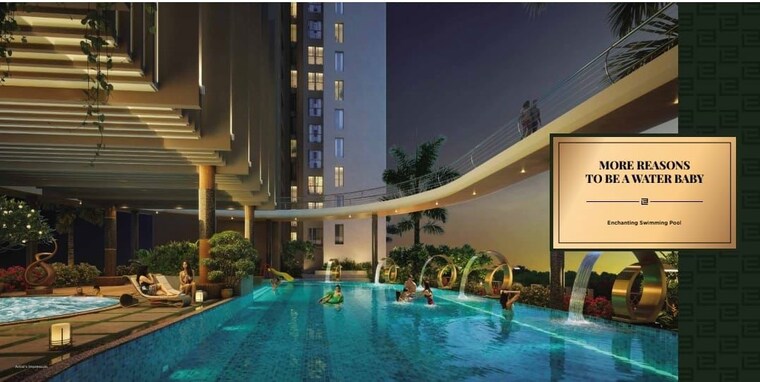 Swimming Pool, livience-aleenta 4 Bedroom 2200 Sq.Ft. Apartment In Baner Pune 9932063