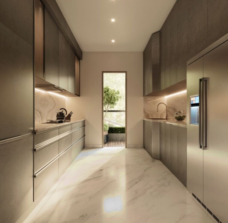 Kitchen, m3m-opus 3 Bedroom 2398 Sq.Ft. Apartment In Sector 67 Gurgaon 9932088