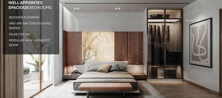 Bedroom, m3m-opus 3 Bedroom 2398 Sq.Ft. Apartment In Sector 67 Gurgaon 9932088