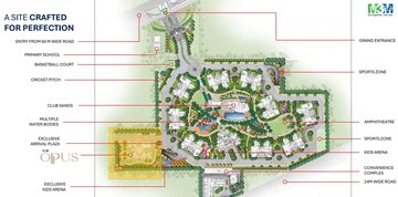Master Plan in 3 BHK Apartment at M3M Opus, Sector 67 – for Sale