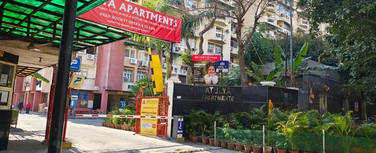 Exterior View, sector 18 dwarka 3 Bedroom 1500 Sq.Ft. Apartment In Sector 18 Dwarka Delhi 9932121
