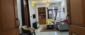Living Room in 3 BHK Apartment at Sector 18 Dwarka – for Rent