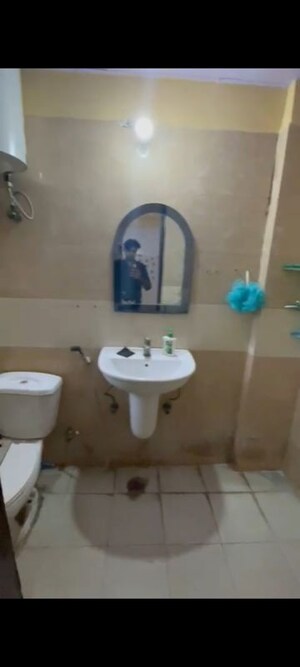 Bathroom in 2 BHK Apartment at Amrapali Princely Estate, Sector 76 – for Rent