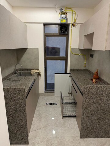 Kitchen in 2 BHK Apartment at Antariksh Ace, Bandra East – for Rent