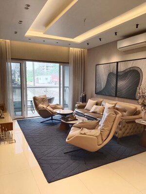 Living Room in 4 BHK Apartment at Osian Almanova, Mundhwa – for Sale