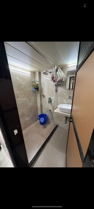 Bathroom in 1 RK Apartment at Nishigandha CHS Mahim, Mahim – for Rent