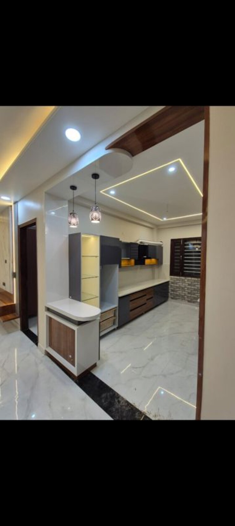Kitchen, govindpuram 3 Bedroom 200 Sq.Mt. Builder Floor In Govindpuram Ghaziabad 9932252